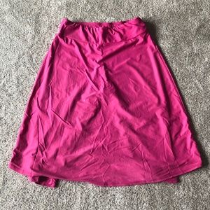 Modli Modest Swim Skort - L - Pink - Leggings attached (Calypsa)